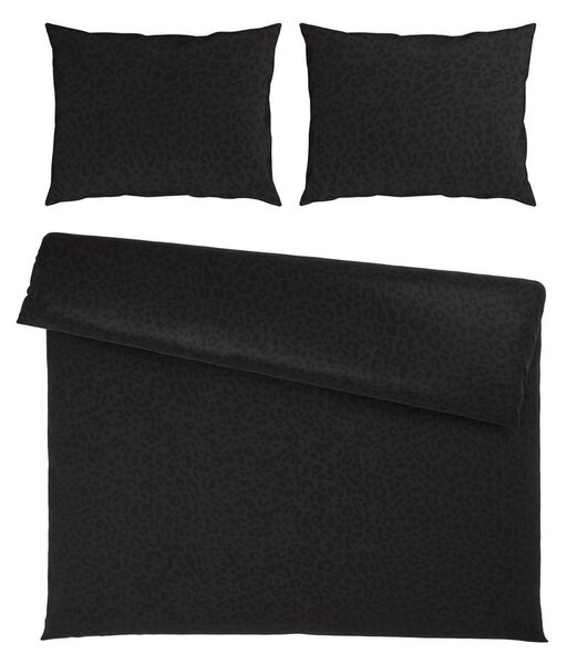 Mömax Posteljnina Animal Xxl, Črna, 2x60/80, 200/200