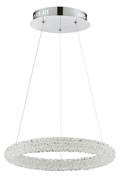 Luxera 64391 - LED Kristalni lestenec na vrvici ALMEDA LED/24W/230V