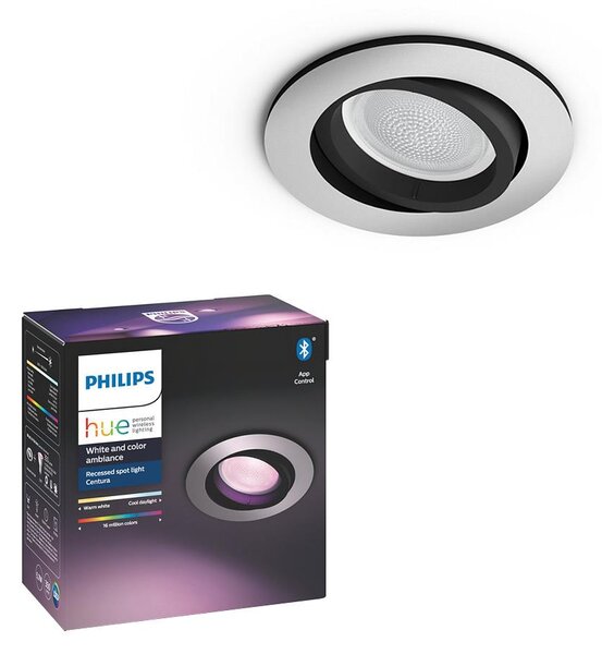 Philips 50451/48/P7 - LED RGB Vgradna svetilka Hue CENTURA 1xGU10/5,7W/230V