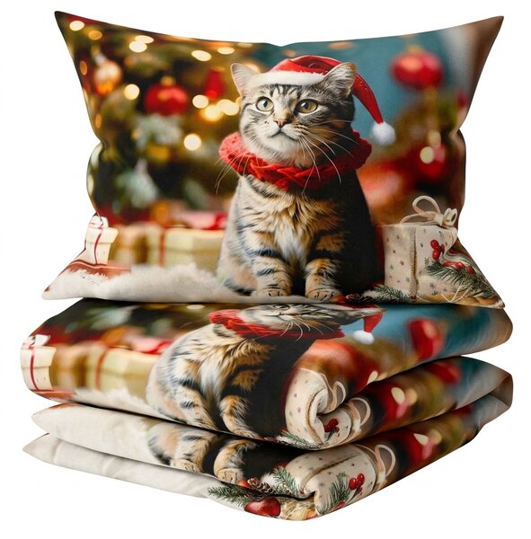 3D Bombažna posteljnina HOLLY PAWS barvna + prevleka za vzglavnik 40x50 cm brezplačno Dimenzije posteljnine: 70 x 90 cm | 140 x 200 cm