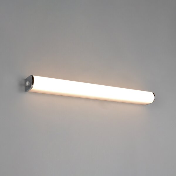 Trio Lighting LED-stenna svetilka Giacomo, širina 60 cm, krom, kovina, IP44, Krom, Kopalnica, Kovina, Sodobni