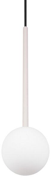 Trio Lighting Visoka svetilka Firano, siva, Ø 12 cm, kovina, Siva, Dnevna soba / jedilnica, Kovina, Sodobni