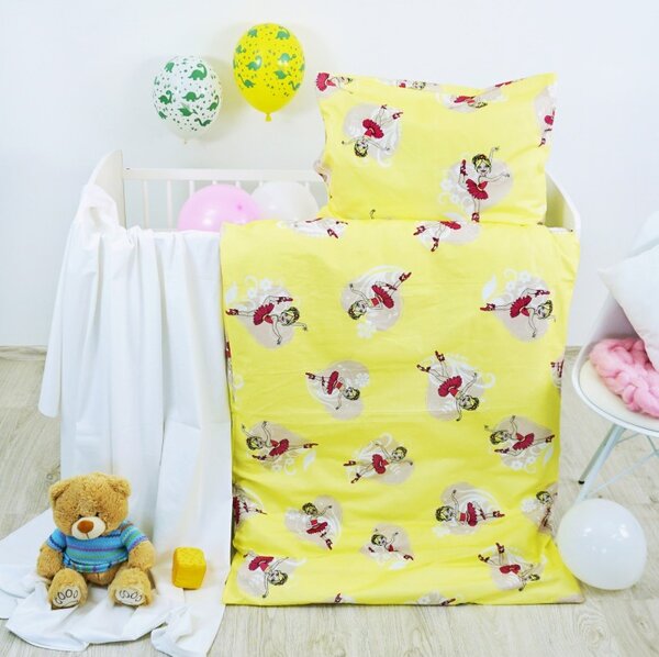 Otroška bombažna posteljnina Victoria EMI, Otroški set 90x130 + 45x65