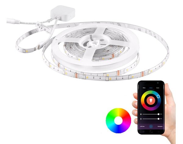 RGB LED Zatemnitveni trak Wi-fi + glasbena funkcija LED/16W 5 m Tuya