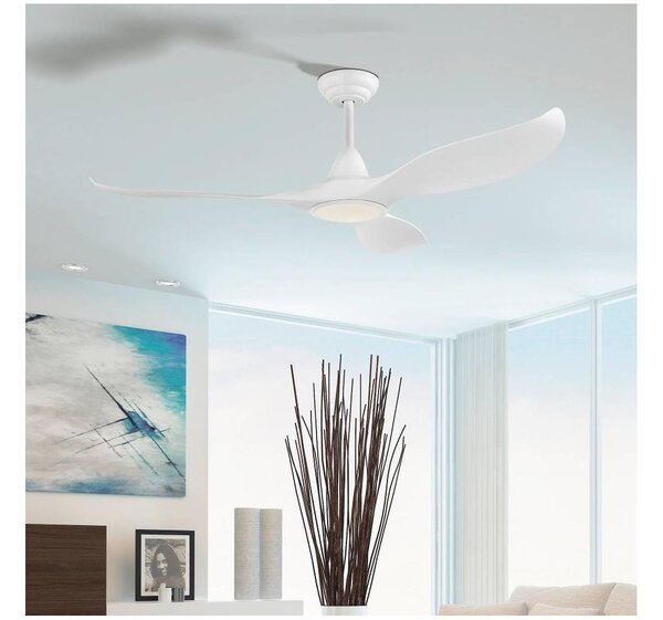 Eglo 35006 - LED Stropni ventilator CIRALI LED/15W/230V + Daljinski upravljalnik