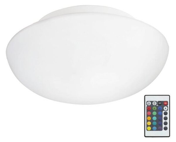 Eglo 75352 - LED RGB Zatemnitvena stropna svetilka ELLA-C 2xE27/7,5W/230V + Daljinski upravljalnik