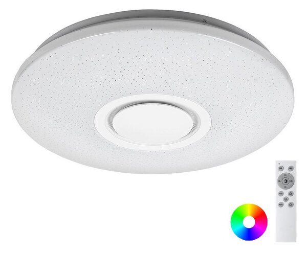 Rabalux 3509 - LED RGB Zatemnitvena stropna svetilka RODION LED/24W/230V + Daljinski upravljalnik