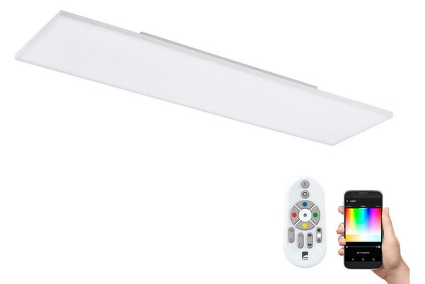 Eglo 98565 - LED RGB Zatemnitvena stropna svetilka TURCONA-C LED/33W/230V + Daljinski upravljalnik