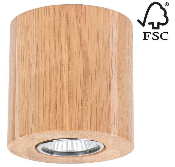 Spot-Light 2066174 - Stropna svetilka WOODDREAM 1xGU10/6W/230V