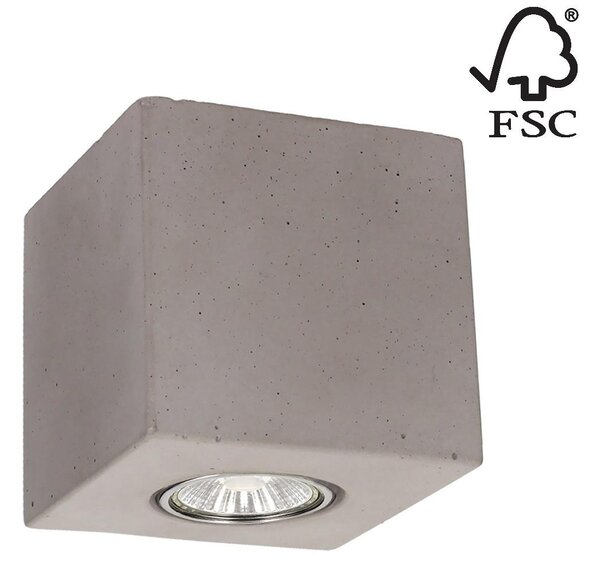 Spot-Light 2076136 - Stropna svetilka CONCRETEDREAM 1xGU10/6W/230V beton