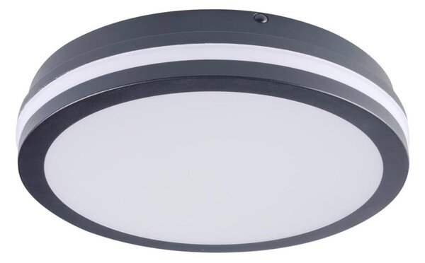 Kanlux 33345 - LED Zunanja svetlika s senzorjem gibanja BENO LED/24W/230V IP54 siva