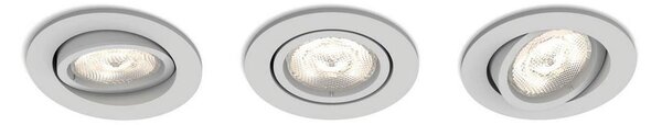 Philips 50113/87/P0 - KOMPLET 3x LED Zatemnitvena svetilka CASEMENT LED/4,5W/230V