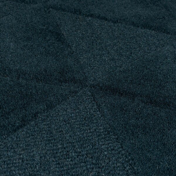 Zelenomodra ročno tkana volnena preproga 160x230 cm Shard Teal – Flair Rugs