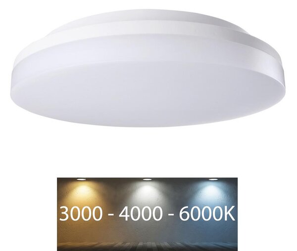 Rabalux - LED Kopalniška stropna svetilka LED/24W/230V IP54 3000K/4000K/6000K