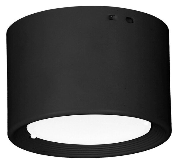 LED Stropna svetilka LED/10W/230V črna pr. 10 cm