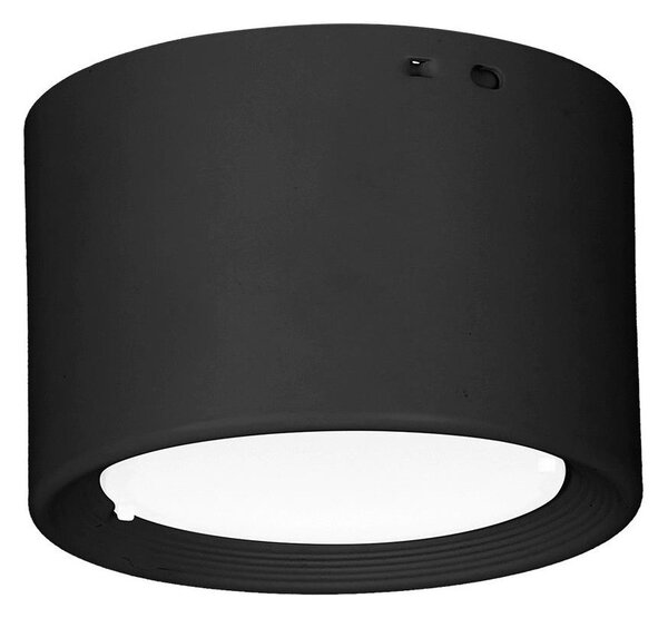 LED Stropna svetilka LED/6W/230V črna pr. 8 cm