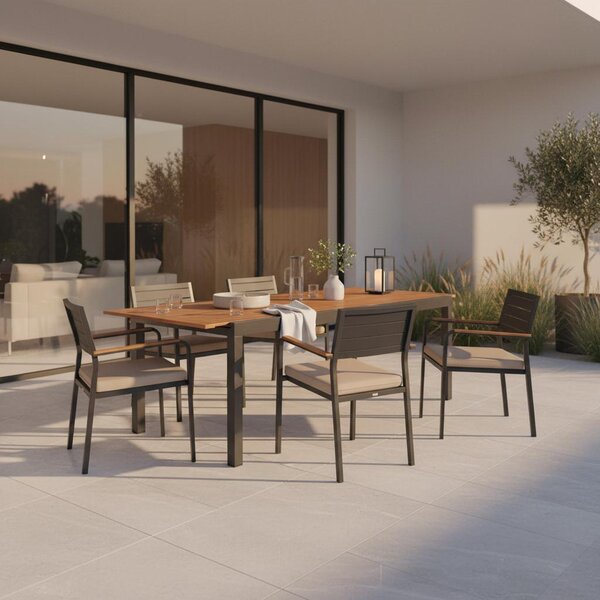 Gardenson Raztegljiva Vrtna Miza Gardenson, 150-200x90cm