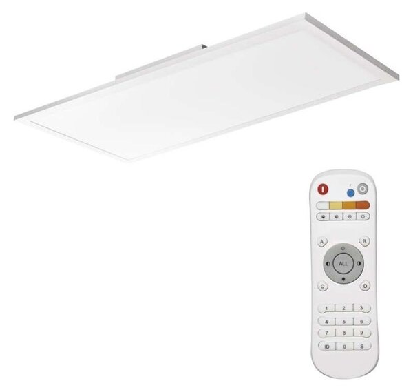 LED Zatemnitvena stropna svetilka LED/25W/230V pravokotna + Daljinski upravljalnik 2700K-6000K