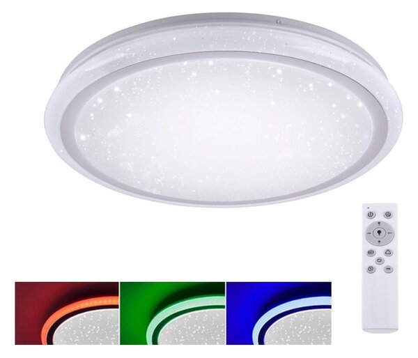 Leuchten Direkt 15220-16 - LED RGB Zatemnitvena svetilka LUISA LED/28W/230V + Daljinski upravljalnik