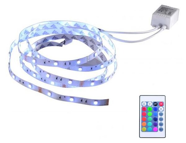 Leuchten Direkt 81209-70- LED RGB Zatemnitveni trak TEANIA 3m 16,2W/12/230V + Daljinski upravljalnik