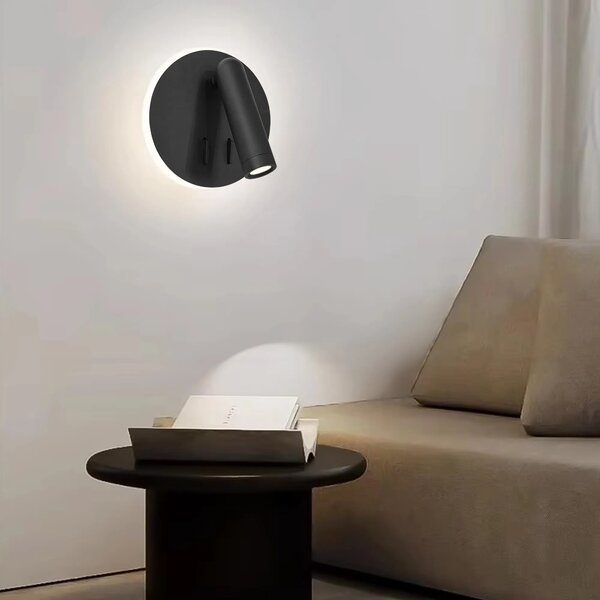 Stenska svetilka APP1614-1W black