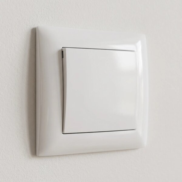 Enojno Stikalo OSTE JNH006-W WHITE