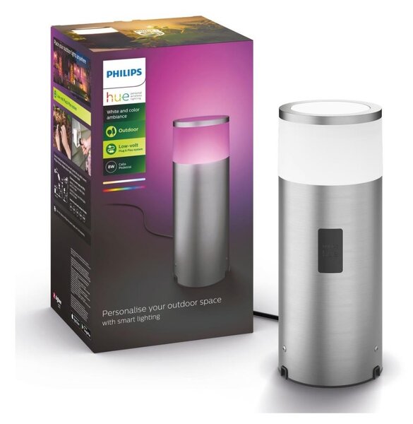 Philips - LED RGBW Zatemnitvena zunanja svetilka CALLA Hue LED/8W/230V IP44