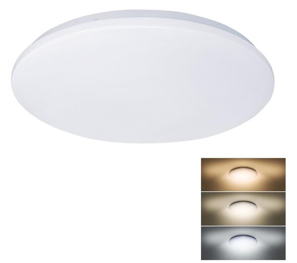 Solight WO788 - LED Stropna svetilka PLAIN LED/24W/230V 3000K/4000K/6000K okrogla