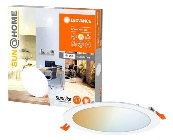 Ledvance- LED Zatemnitvena vgradna svetilka SUN@HOME LED/22W/230V CRI 95 Wi-Fi