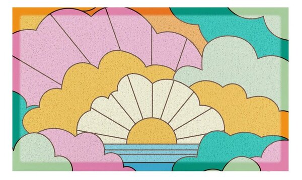 Predpražnik iz reciklirane plastike 40x70 cm Elizabeth Olwen – Artsy Doormats