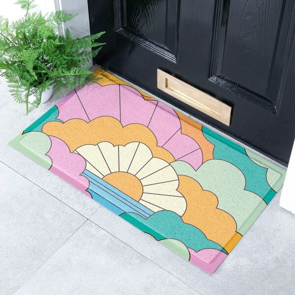 Predpražnik iz reciklirane plastike 40x70 cm Elizabeth Olwen – Artsy Doormats