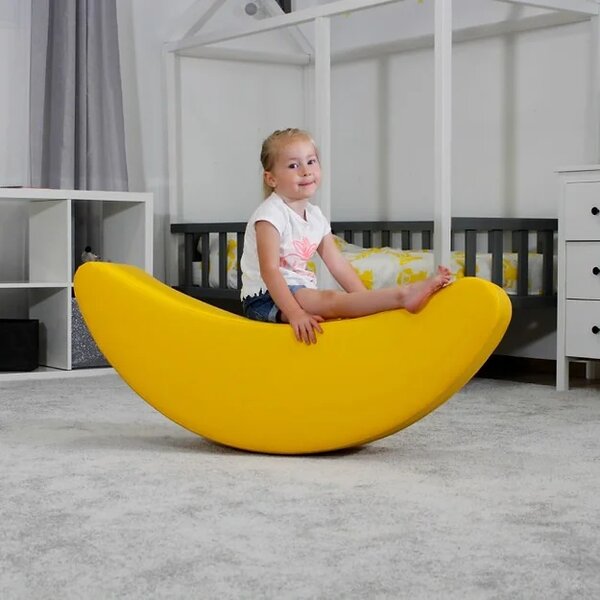 Gugalnik za otroke - banana, mehka igrala