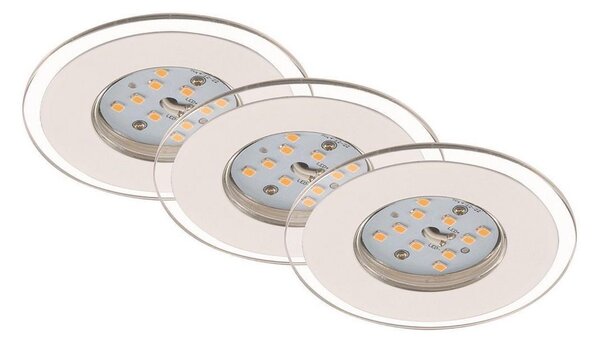 Briloner 7257-036 - SET 3x LED Kopalniška svetilka ATTACH LED/4,5W/230V IP44