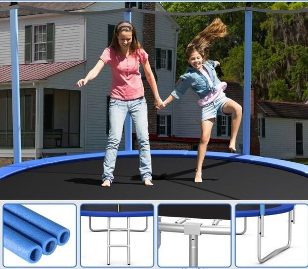 Ø 305 cm trampolin z varnostno mrežo