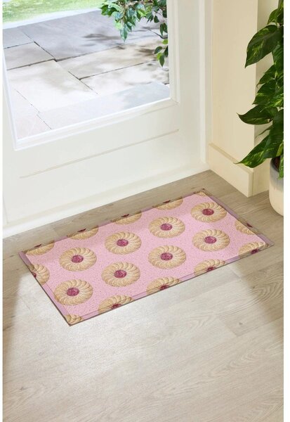 Predpražnik iz reciklirane plastike 40x70 cm Jam Biscuit – Artsy Doormats