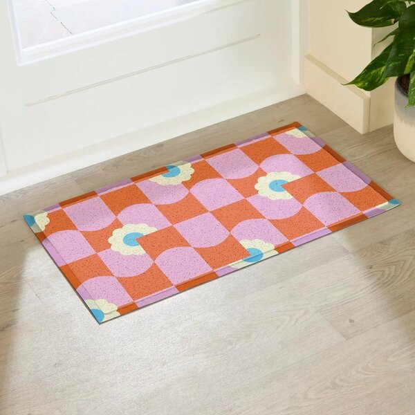 Predpražnik iz reciklirane plastike 40x70 cm Elizabeth Olwen – Artsy Doormats