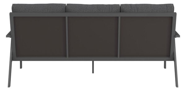 Beldano Lounge Garnitura Genua, Črna, Antracit, 4-Delno