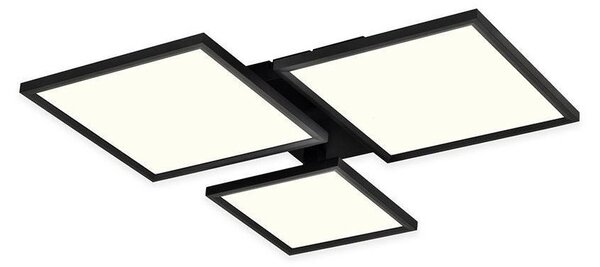 Top Light - LED Zatemnitveni nadgradni lestenec MELED/50W/230V 3000-6500K črna + Daljinski upravljalnik