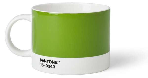 Zelena keramična skodelica 475 ml Green 15-0343 – Pantone