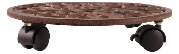 Kovinski mobilni podstavek za cvetlične lonce ø 34,5 cm Ornament – Esschert Design