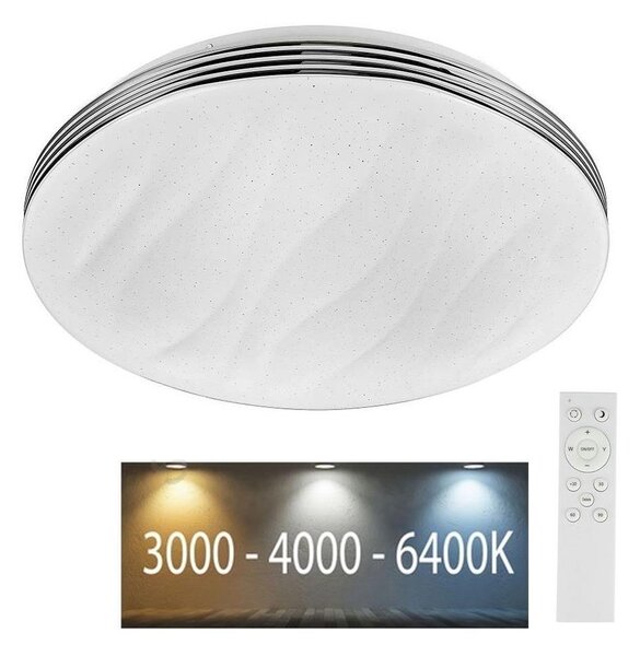 LED Zatemnitvena stropna svetilka LED/40W/230V 3000K/4000K/6500K + Daljinski upravljalnik