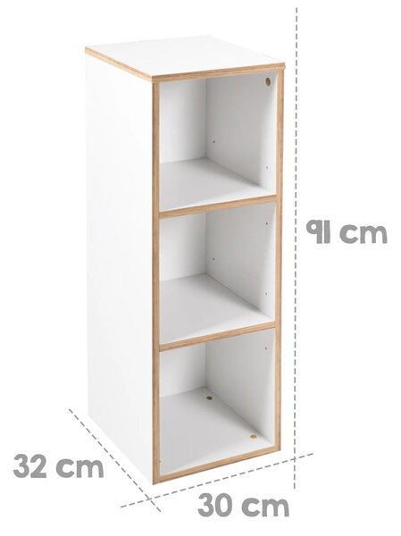 Bel otroški regal 30x91 cm Finn – Roba