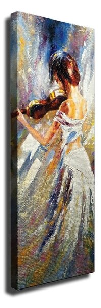 Stenska slika na platnu Violinist, 30 x 80 cm