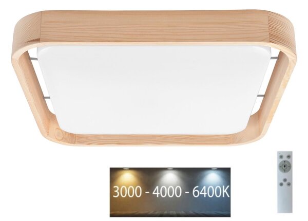 Brilagi - LED Stropna svetilka MANAROLA CUBIC LED/24W/230V 3000-6500K + Daljinski upravljalnik