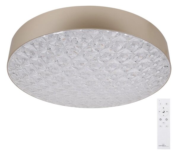 LED Zatemnitvena stropna svetilka LUXON LED/60W/230V 2800-6500K bež + Daljinski upravljalnik