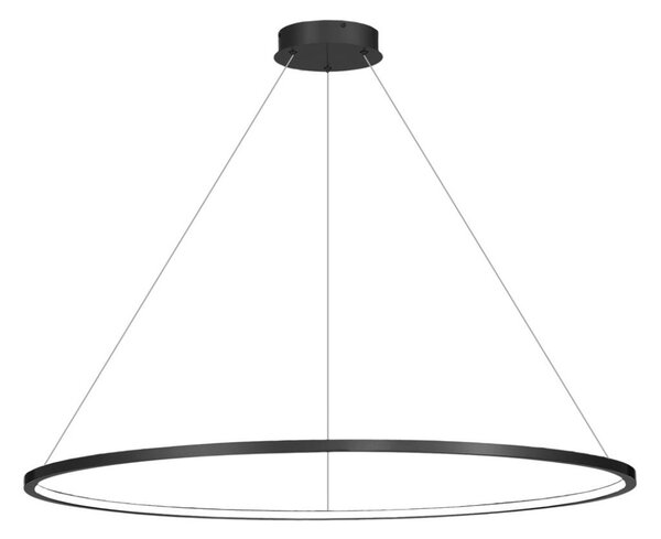 LED Lestenec na vrvici SATURNO LED/65W/230V pr. 120 cm IP44 antracit