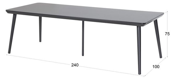 Vrtna miza 100x240 cm Sophie Studio – Hartman