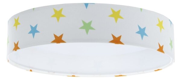 LED Zatemnitvena svetilka GALAXY KIDS LED/24W/230V zvezde barvno + Daljinski upravljalnik