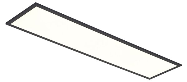 LED panel črn pravokoten vklj. LED 3-stopenjsko zatemnitev - Reeves