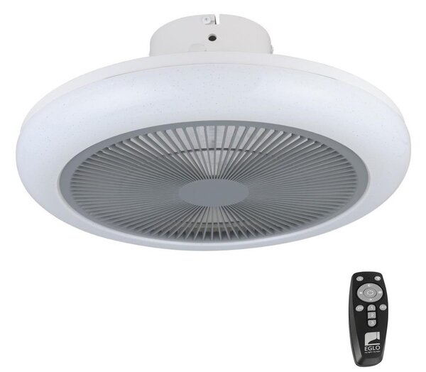 Eglo 35138 - LED Zatemnitveni stropni ventilator KOSTRENA LED/25,5W/230V siv+daljinski upravljalnik